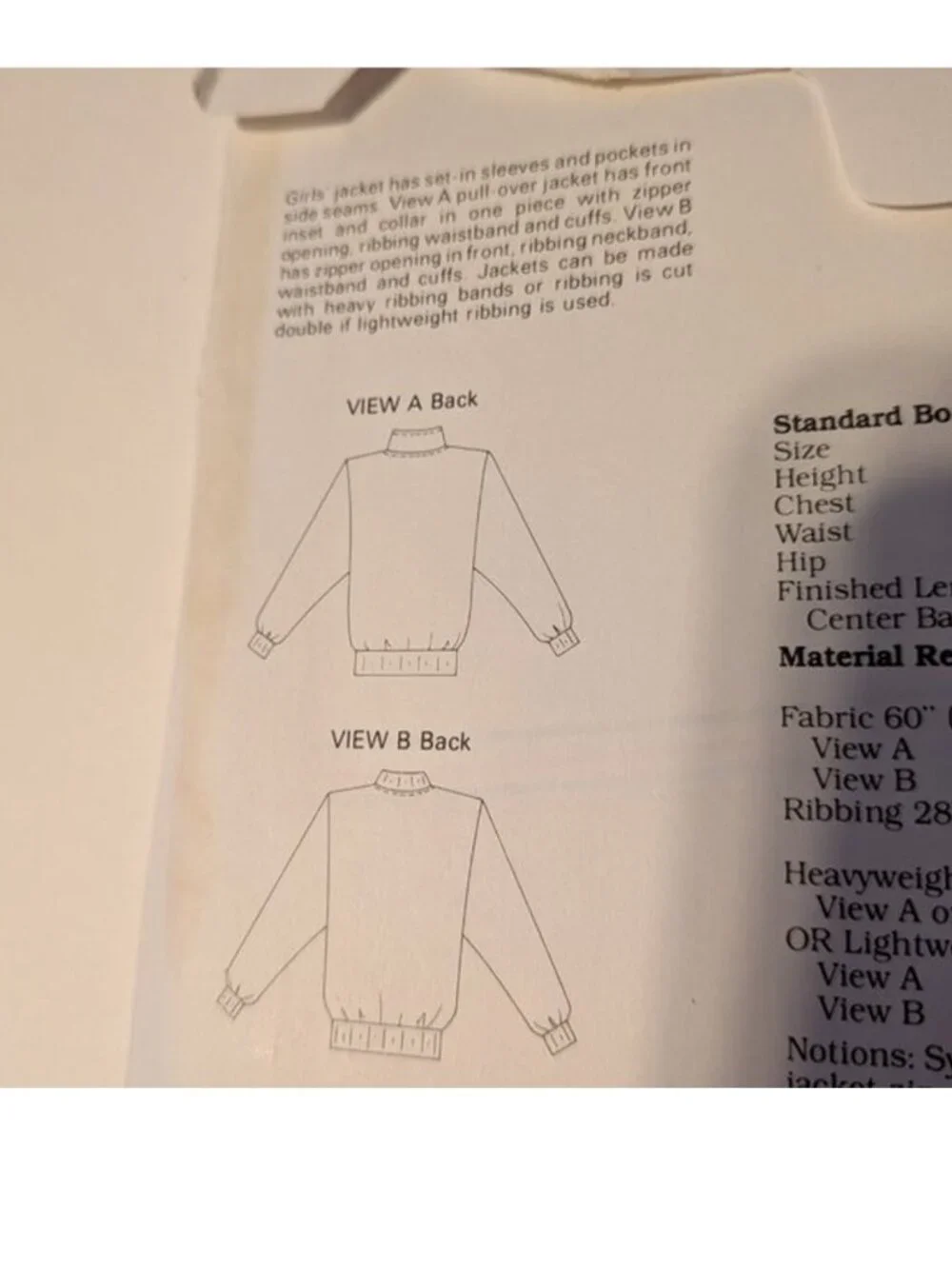Kwik Sew 1647 Sewing Pattern NEW UNCUT child's jacket 8-14